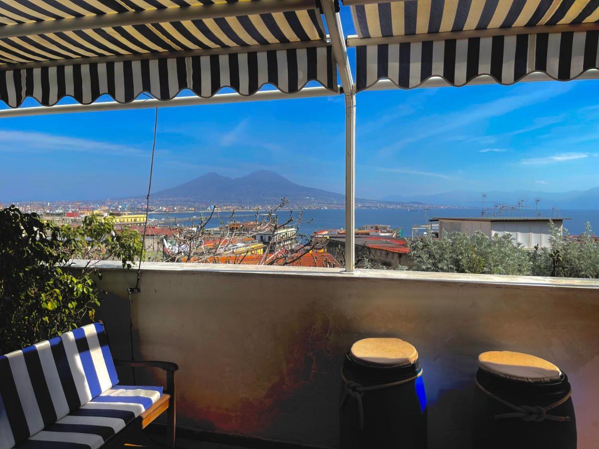 Alma De Templarsf - Stunning Design Home With Sea View And Terrace Napoli Eksteriør bilde