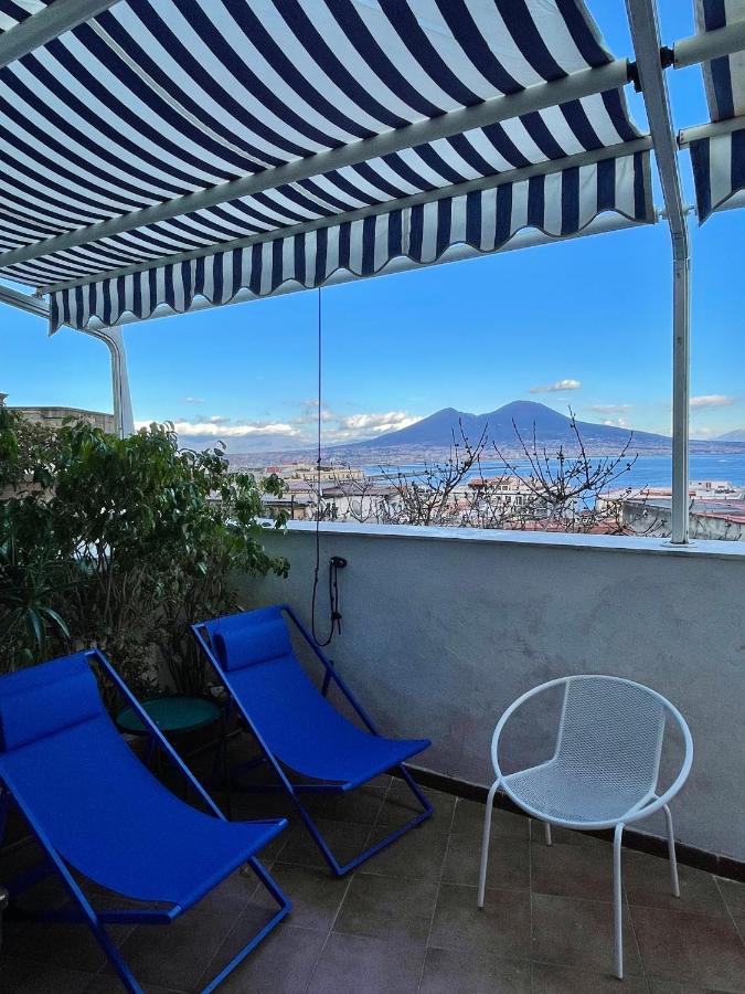 Alma De Templarsf - Stunning Design Home With Sea View And Terrace Napoli Eksteriør bilde