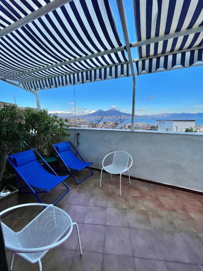 Alma De Templarsf - Stunning Design Home With Sea View And Terrace Napoli Eksteriør bilde