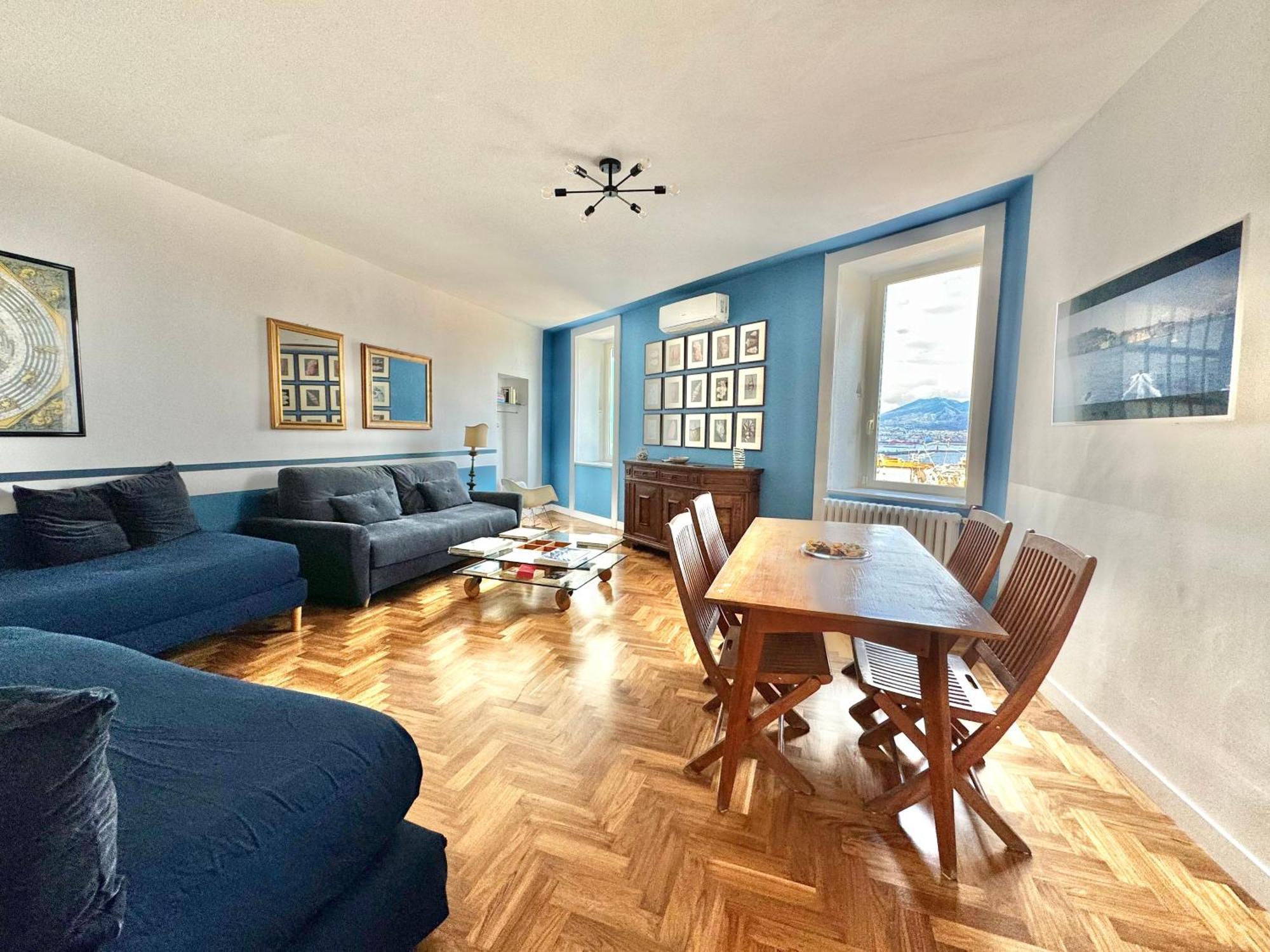 Alma De Templarsf - Stunning Design Home With Sea View And Terrace Napoli Eksteriør bilde
