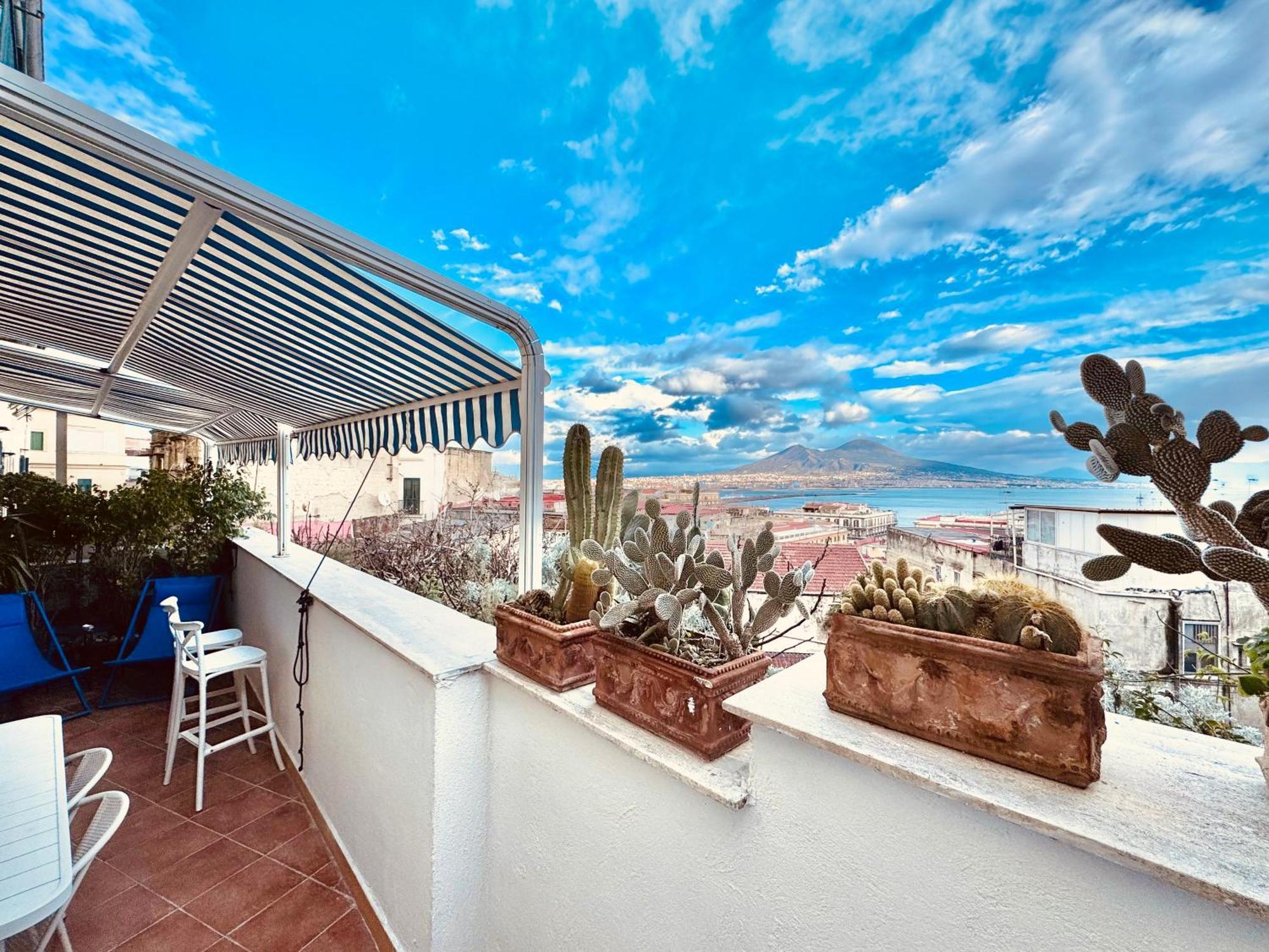 Alma De Templarsf - Stunning Design Home With Sea View And Terrace Napoli Eksteriør bilde