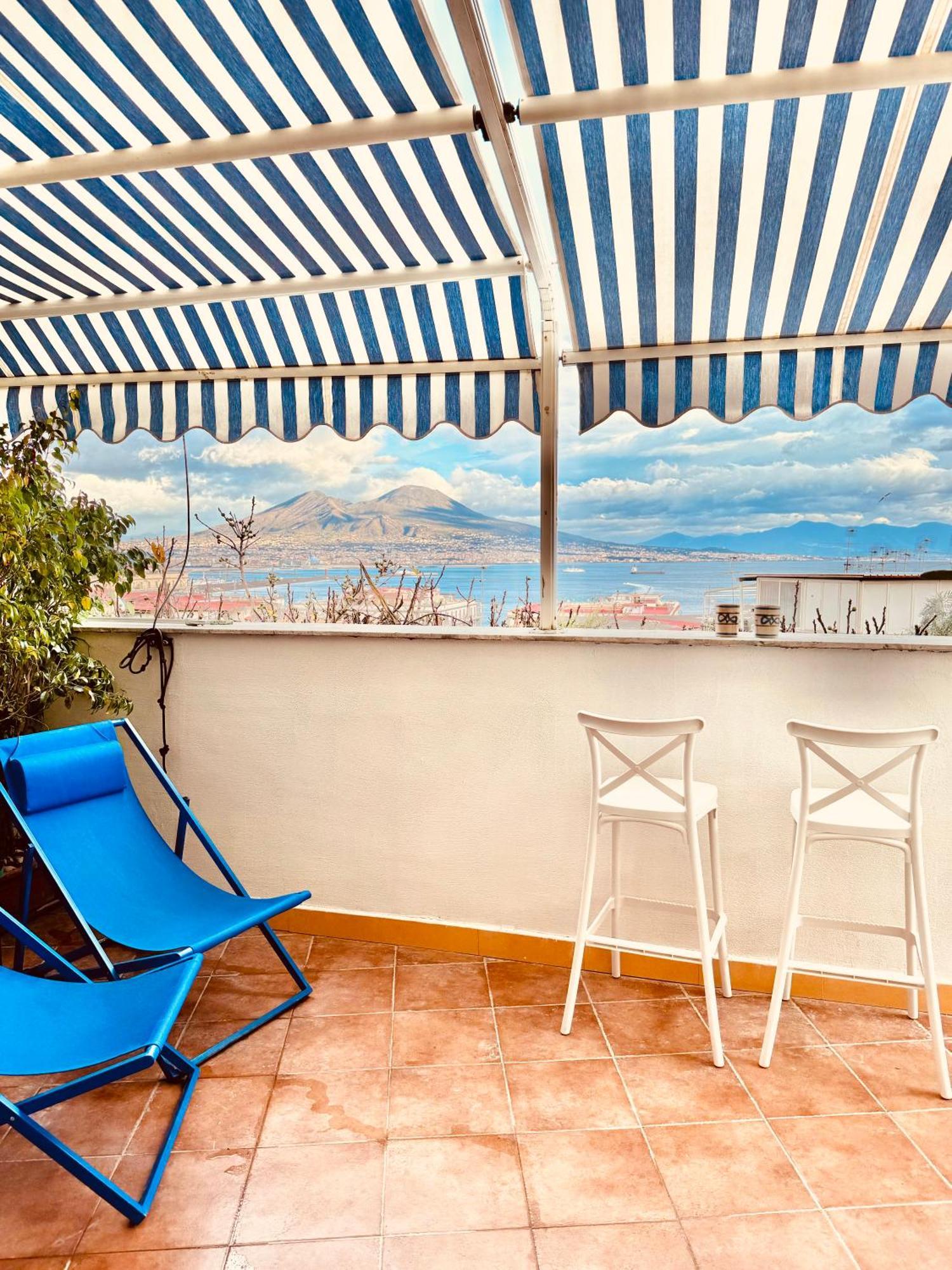 Alma De Templarsf - Stunning Design Home With Sea View And Terrace Napoli Eksteriør bilde