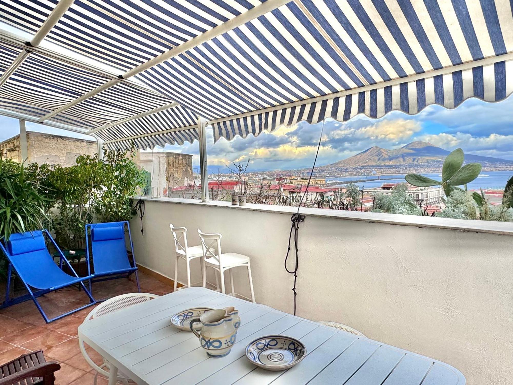 Alma De Templarsf - Stunning Design Home With Sea View And Terrace Napoli Eksteriør bilde